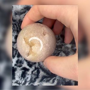 Druzy Pink Amethyst Sphere 💖